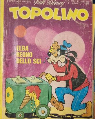 Lotto 350 fumetti Topolino originali (1974–2004) –