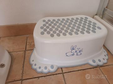 Scalino e riduttore wc bambini