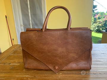 Borsa donna effetto cuoio