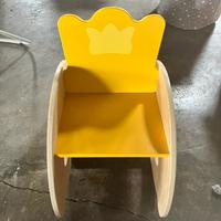 Sedia a dondolo legno Trudi