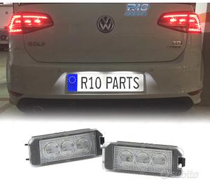 LUCI TARGA A LED VOLKSWAGEN VW GOLF IV V VI VII PA