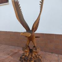 Aquila in Legno di Teak