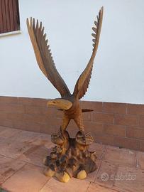 Aquila in Legno di Teak