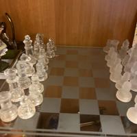 Scacchiera in vetro