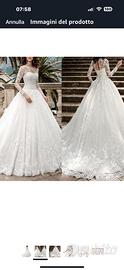 Abbito da sposa tg 48-50