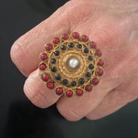 Anello artigianale in ottone