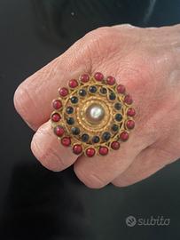 Anello artigianale in ottone