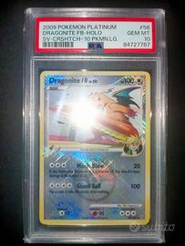 Carta Pokemon Dragonite FB Promo League PSA 10