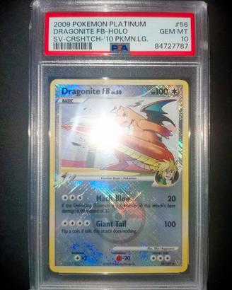 Carta Pokemon Dragonite FB Promo League PSA 10