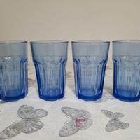 4 bicchieri Ikea blu