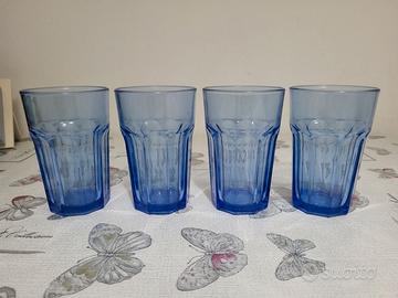 4 bicchieri Ikea blu