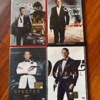 DVD serie 4 film 007 Daniel Creig