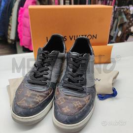 SCARPE UOMO LOUIS VUITTON MONOGRAM NERE MARRONI GR