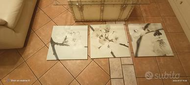 trittico quadri mai usati.