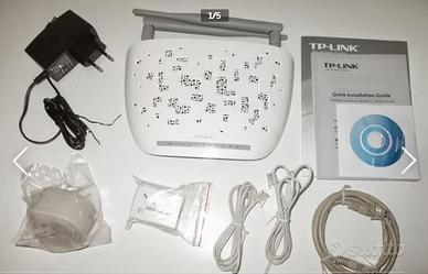 Modem Router ADSL2 Wireless N 300Mbps USB TP-LINK