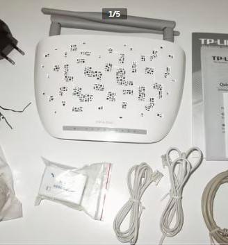 Modem Router ADSL2 Wireless N 300Mbps USB TP-LINK