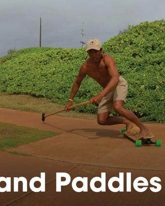 Big stick Kahuna in bamboo per skateboard