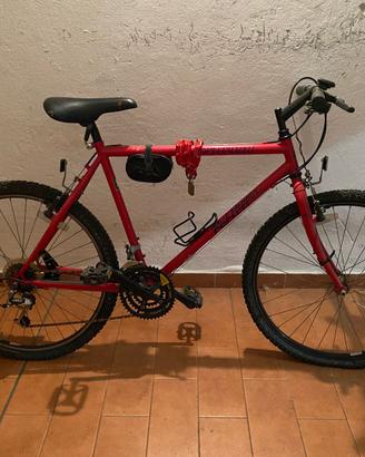 Bicicletta Specialized Rock Hopper Rossa Vintage