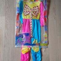 Costume da Pagliaccio per carnevale (3/4 anni)
