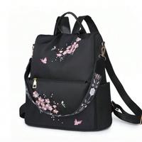 Borsa a tracolla con fiori