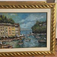 Quadro serigrafia Gonzaga “ la baia di Portofino “