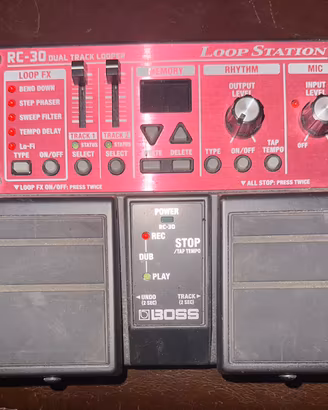 Loop Station Boss RC-30  - Dual Track Looper