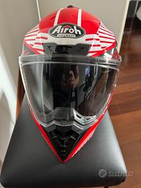 casco airoh red