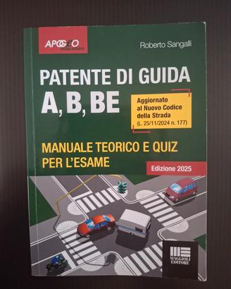 Libro teoria patente di guida nuovo con codice