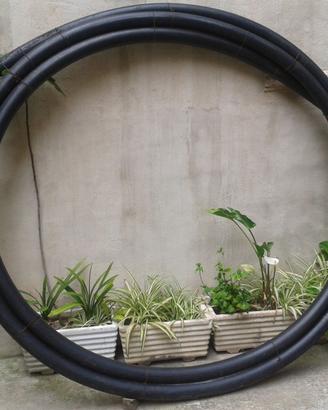 15 METRI TUBO PVC SPESSORE 1 CM ATTACCO 75MM