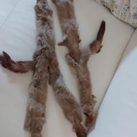 pelliccia di ermellino collo