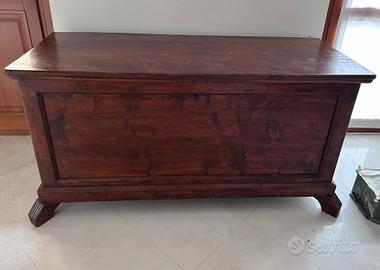 Cassapanca arte povera 