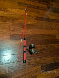 canna da pesca vintage 