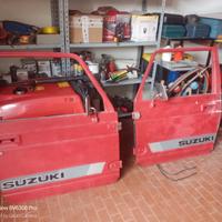 Portiera dx e sx + cofano Suzuki samurai 410/413