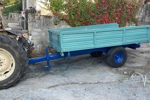 Rimorchio carrello agricolo ribaltabile