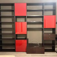 Libreria - parete attrezzata