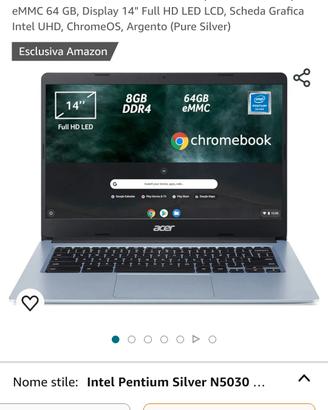 acer Chromebook 314 14" 8/64gb Windows 10 