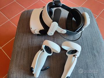 Meta Quest 2 128 Gb + BOBOVR M2 Pro + custodia