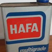 Lattina olio Hafa vintage