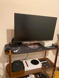 Xbox serie s pad elite monitor e braccio