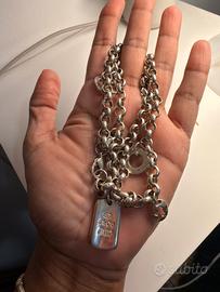 Collana TIFFANY NYC con pendenti Argento: 110 Euro