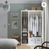 Guardaroba bianco Ikea