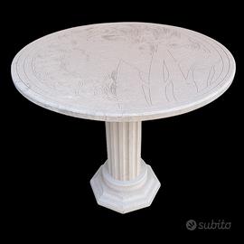 Tavolo in Marmo da esterno giardino