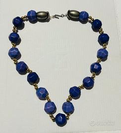 Collana con Perle Sfaccettate – Stile Lapislazzul