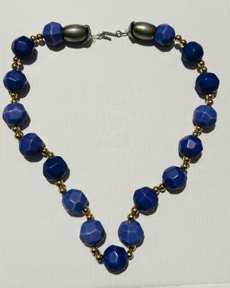 Collana con Perle Sfaccettate – Stile Lapislazzul