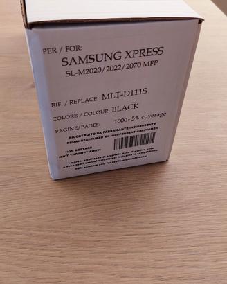 Tonner Samsung rigenerato MLT-D111S