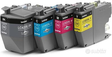 cartucce inkjet multipack nero ciano magenta giall