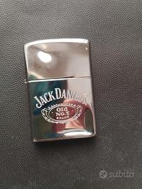 Accendino Jack Daniel's Old No. 7 cromato