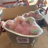 Set 4 bombe da bagno