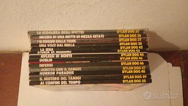 DYLAN DOG LOTTO SEQUENZA 35/50 ORIGINALI  13 NUMER