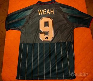 Quarta maglia Milan George Weah stagione 1995-1996